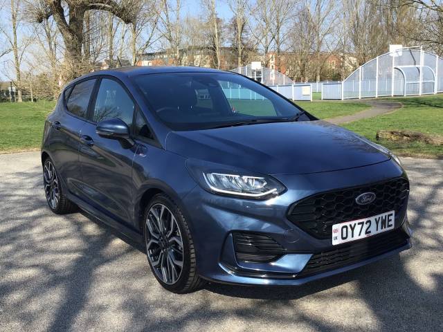 Ford Fiesta 1.0 FIESTA ST-LINE X ED T MHE Hatchback Petrol Chrome Blue Premium