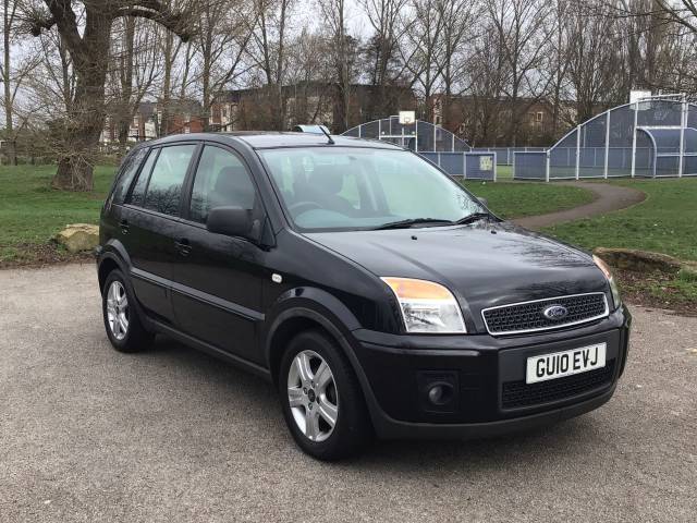 Ford Fusion 1.4 Zetec 5dr [Climate] Hatchback Petrol Black Metallic