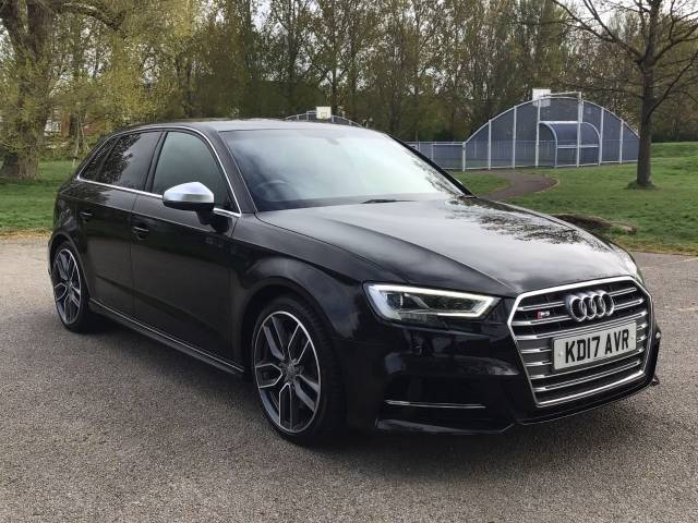 Audi A3 2.0 S3 TFSI Quattro 5dr S Tronic Hatchback Petrol Panther Black Crystal Effect