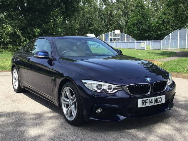 BMW 4 Series 2.0 428i M Sport 2dr Auto Coupe Petrol Tansanite Blue Metallic