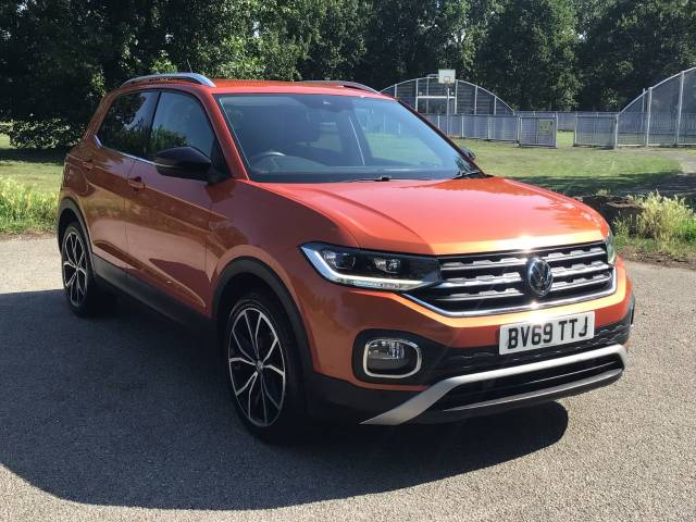 Volkswagen T-cross 1.0 TSI 115 SEL 5dr Hatchback Petrol Energetic Orange Metallic