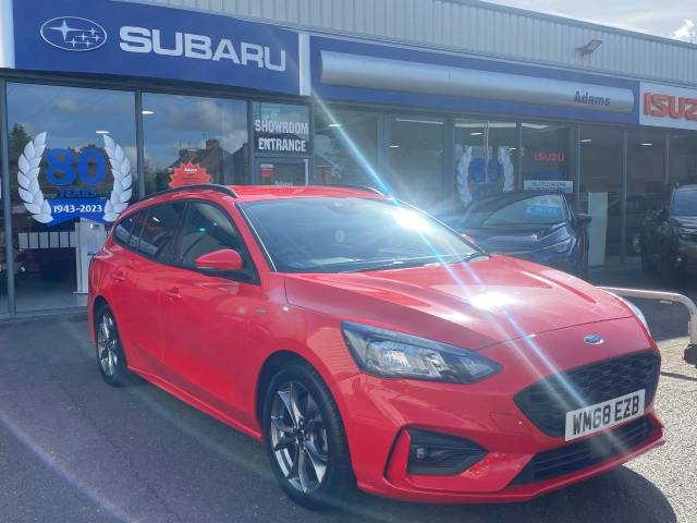 Ford Focus 1.0 EcoBoost 125 ST-Line 5dr Estate Petrol Race Red